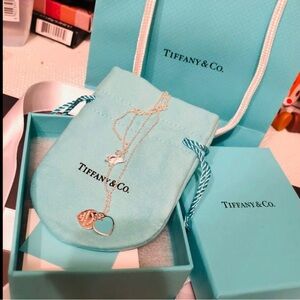 Tiffany & Co. Silver Necklace with Heart Pendant